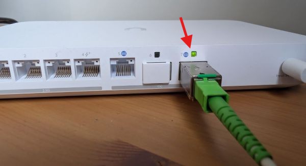 Unifi Gateway Fiber module