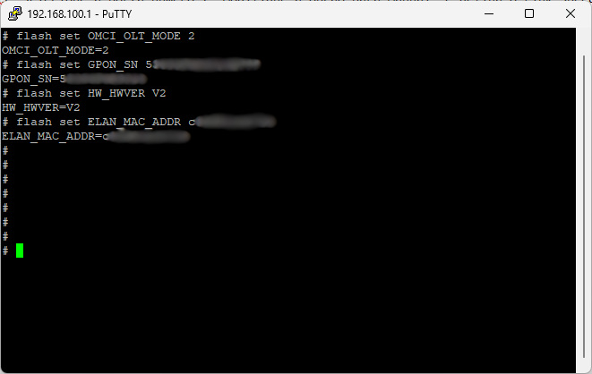 Leox module setup telnet